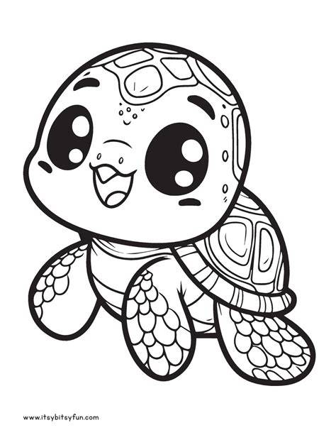 Free Coloring Pages Of Turtles