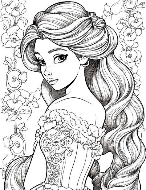 Free Coloring Pages Princess