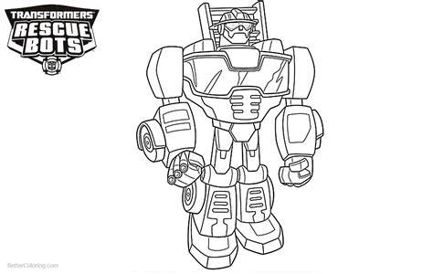 Free Coloring Pages Rescue Bots
