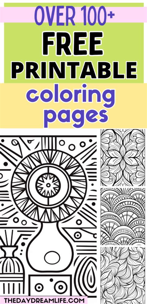 Free Coloring Pages To Download Immediately