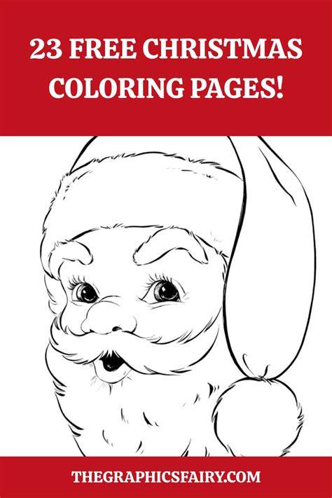 Free Coloring Pages To Print For Christmas