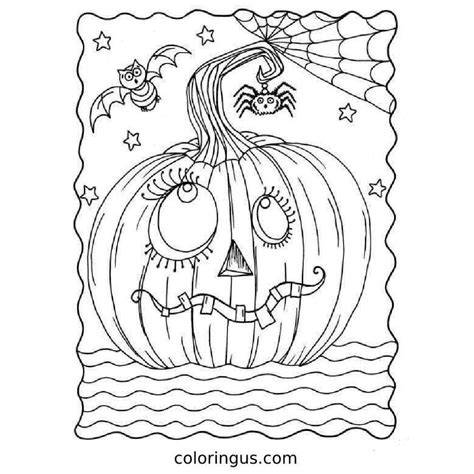 Free Coloring Pages To Print Halloween