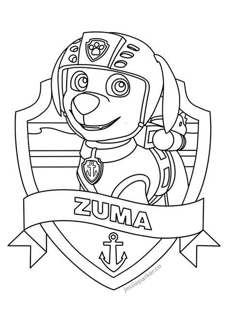 Free Coloring Pages Zuma