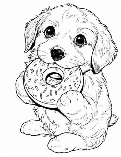 Download Free Coloring pages. Dogs Files DXF Files