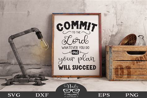 Download Free Commit to the Lord Cut Files