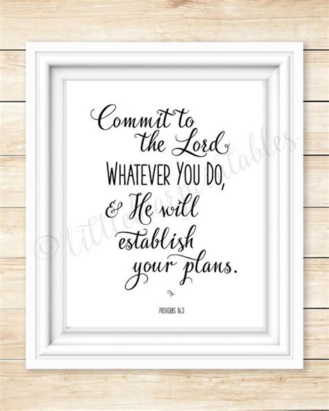 Download Free Commit to the Lord Printable