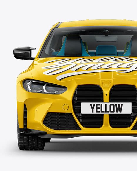 Download Free Compact Executive Car - Front View PSD PSD Yellowimages Yellowimages