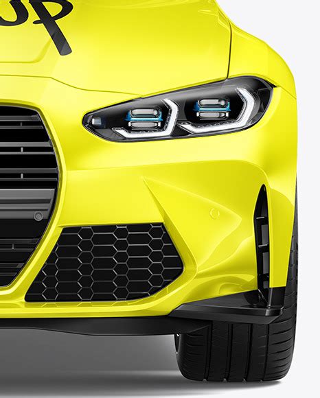 Download Free Compact Executive Car - Front View PSD TIFF Files Yellowimages