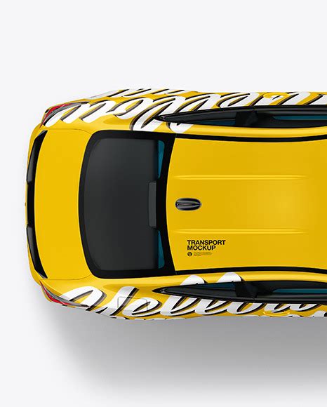 Download Free Compact Executive Car - Front View PSD TIFF Yellowimages PSD Files