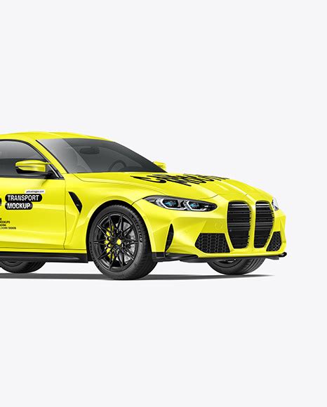 Download Free Compact Executive Car - Half Side View PSD PSD Yellowimages Images