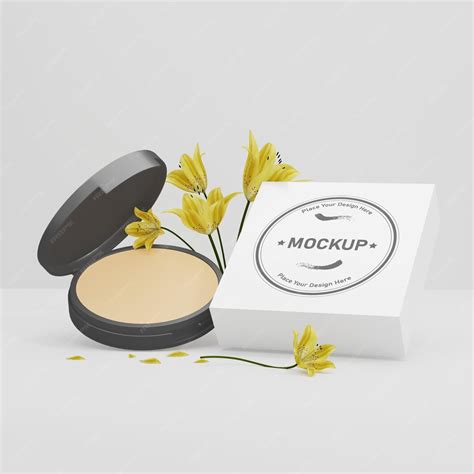 Download Free Compact Powder Mockup TIFF PSD Yellowimages