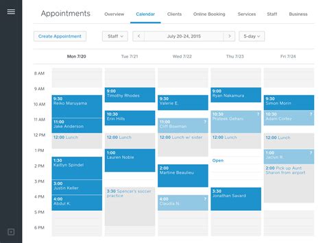 Free Computer Appointment Calendar