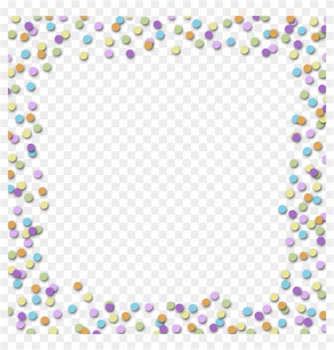 Download Free Confetti Borders Confetti Background Commercial Use For Crafts