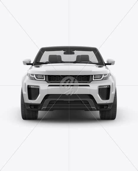 Download Free Convertible Crossover Mockup - Front view PSD Generator