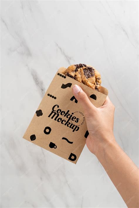 Download Free Cookie Packaging Mockup PSD Placeit