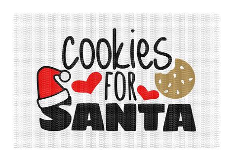 Download Free Cookies For Santa Cutting/ Printing File Files Free PSD Mockups