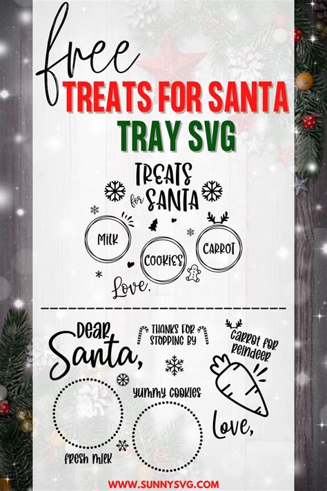 Download Free Cookies For Santa Cutting/ Printing File For Cricut