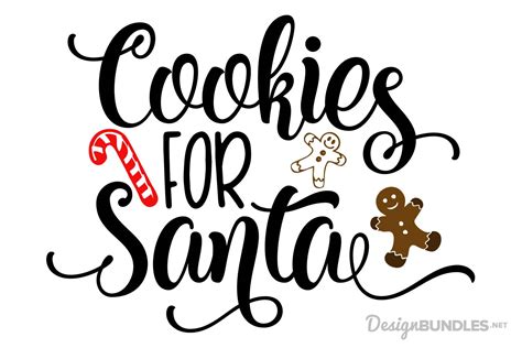 Download Free Cookies For Santa SVG Printable