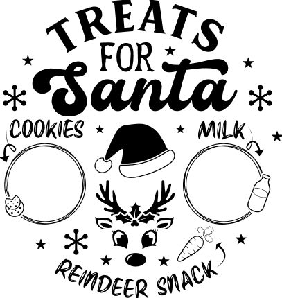 Download Free Cookies for Santa For Silhouette