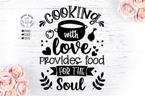 Download Free Cooking With Love SVG For Cricut