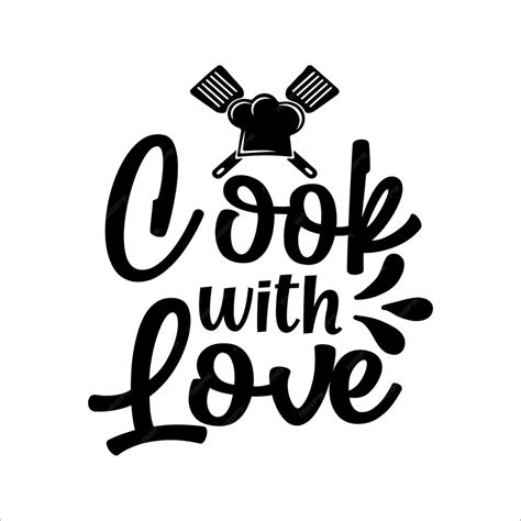 Download Free Cooking With Love SVG For Silhouette