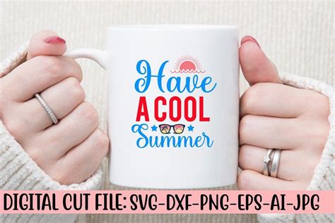 Download Free Cool Summer SVG File, DXF File Files For Crafts
