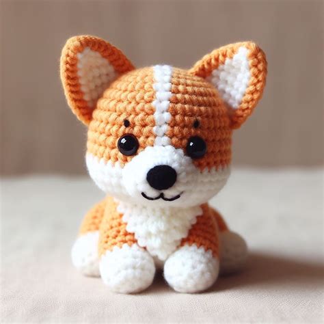 Free Corgi Crochet Pattern