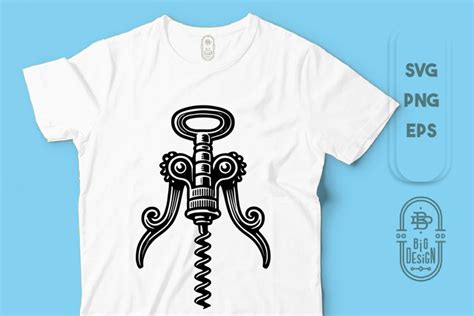 Download Free Corkscrew - SVG File, DXF file Cut Files