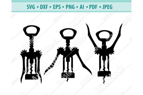Download Free Corkscrew - SVG File, DXF file Files