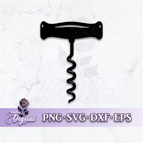 Download Free Corkscrew - SVG File, DXF file Files For Crafts
