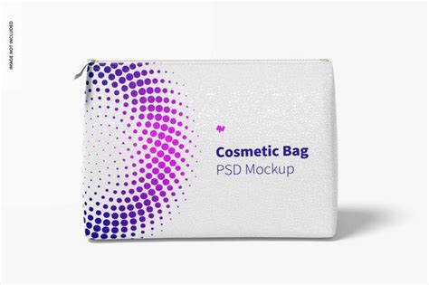 Download Free Cosmetic Bag - Front View PSD Generator