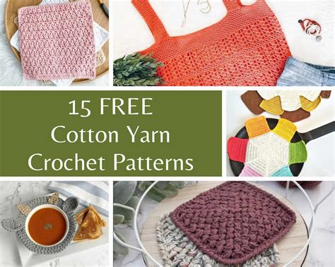 Free Cotton Crochet Patterns