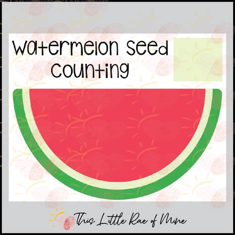Download Free Count the Seeds Commercial Use
