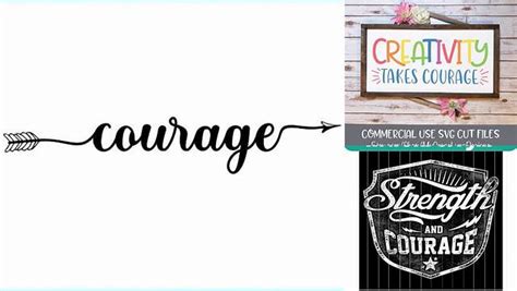 Download Free Courage - SVG File, DXF File DXF Files