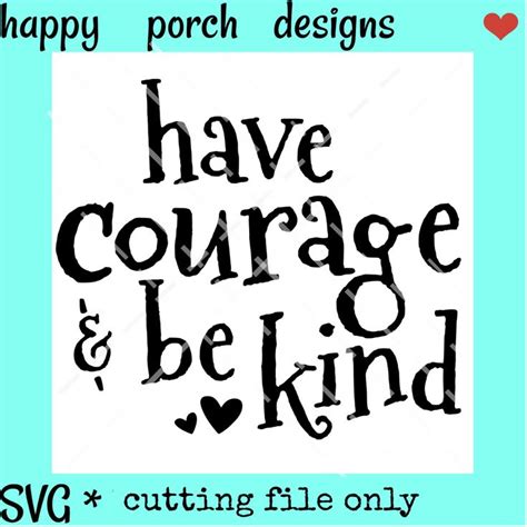 Download Free Courage - SVG File, DXF File for Cricut Machine