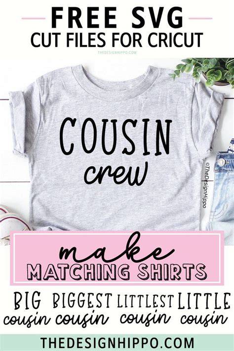 Download Free Cousin Crew For Crafts