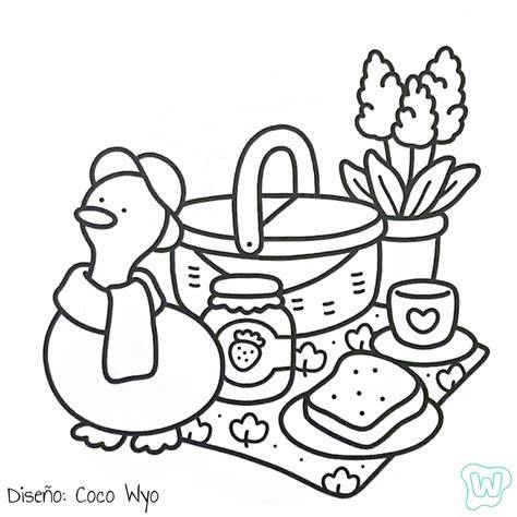 Free Cozy Coloring Pages