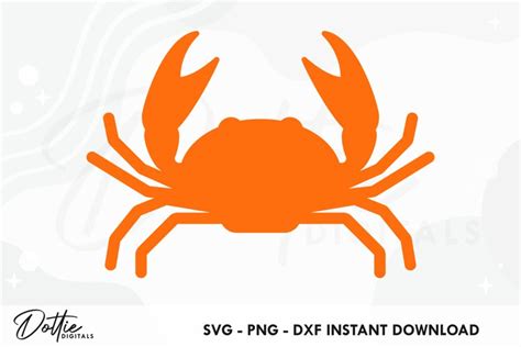 Download Free Crab SVG, Crab DXF, Cuttable File Cut Files