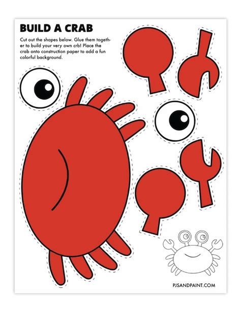 Download Free Crab design Crafts