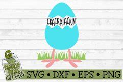 Download Free Crackalackin' Easter Phrase SVG File Files DXF Files
