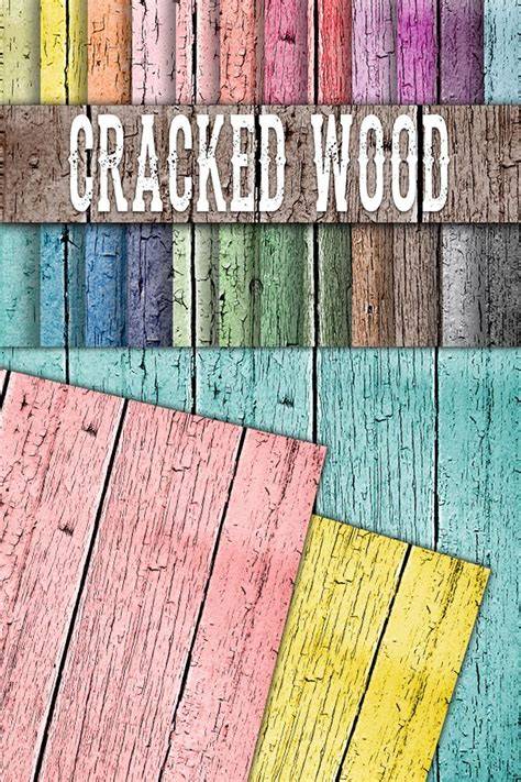 Download Free Cracked Wood Fence Digital Paper Textures DXF Files
