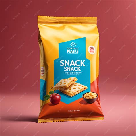 Download Free Crackers Packaging Mockup PSD Generator PSD Files