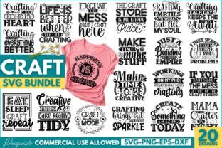 Download Free Crafting SVG Bundle | Craft Girl SVG Cut File For Crafts