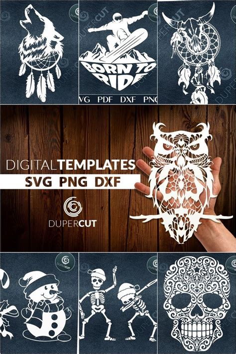 Download Free Crafty boy- digital stamp set Commercial Use DXF Files