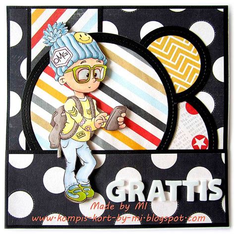 Download Free Crafty boy- digital stamp set Cut Files