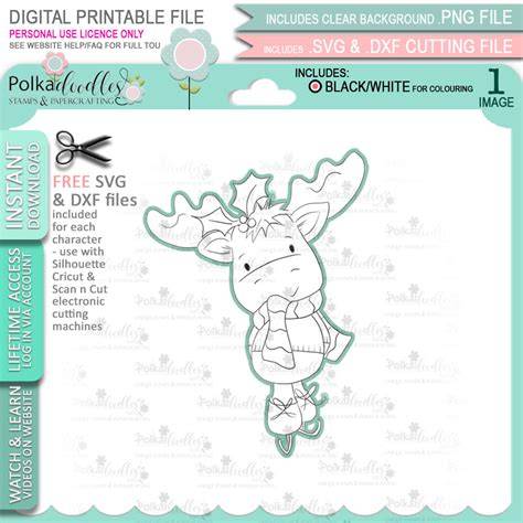 Download Free Crafty boy- digital stamp set Silhouette DXF Files