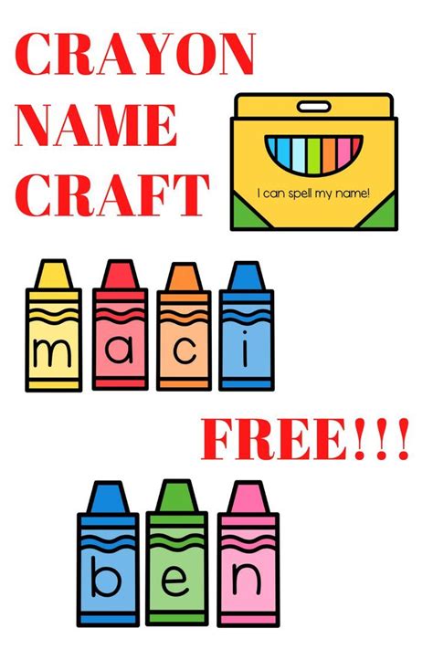 Download Free Crayon Box | SVG | PNG | DXF Cricut SVG DXF Files