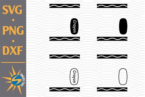 Download Free Crayon SVG, PNG, DXF Digital Files Include DXF Files