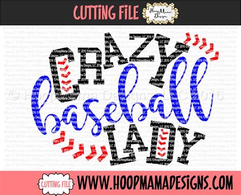 Download Free Crazy Baseball Lady DXF Files