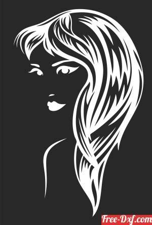 Download Free Crazy Hair Tribe Files DXF Files